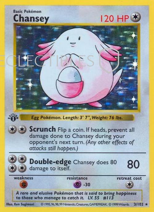 Pokemon Base Set 003/102 Chansey
