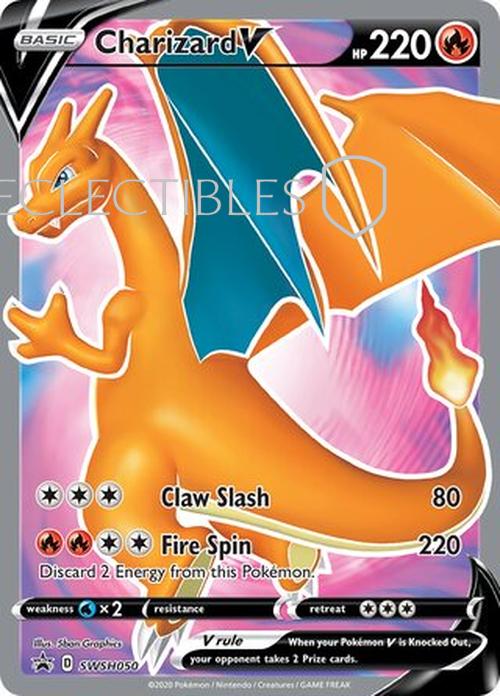 PSA 10 Pokemon SWSH Black Star Promos SWSH 050 Charizard V