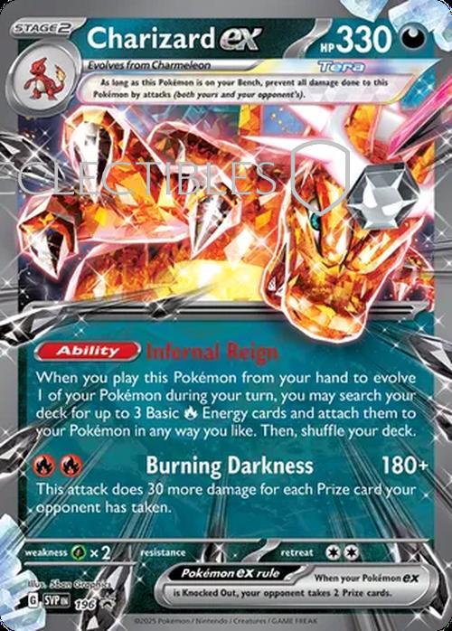 Pokemon SV Black Star Promos SV 196 Charizard ex