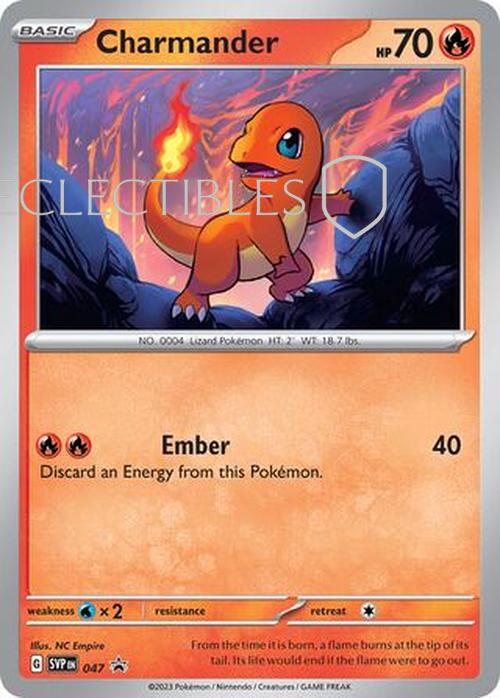 Pokemon SV Black Star Promos SV 047 Charmander