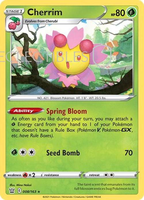 Pokemon Battle Styles 008/163 Cherrim Holo