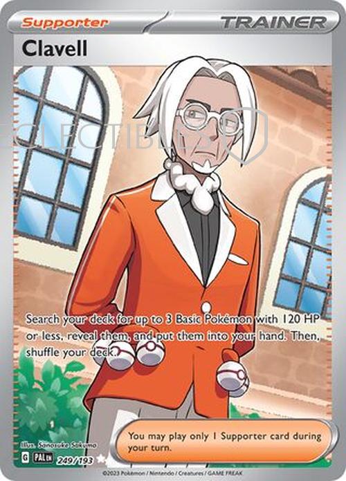 Pokemon Paldea Evolved  249/193 Clavell