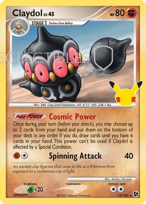 Pokemon Celebrations 015/106 Claydol