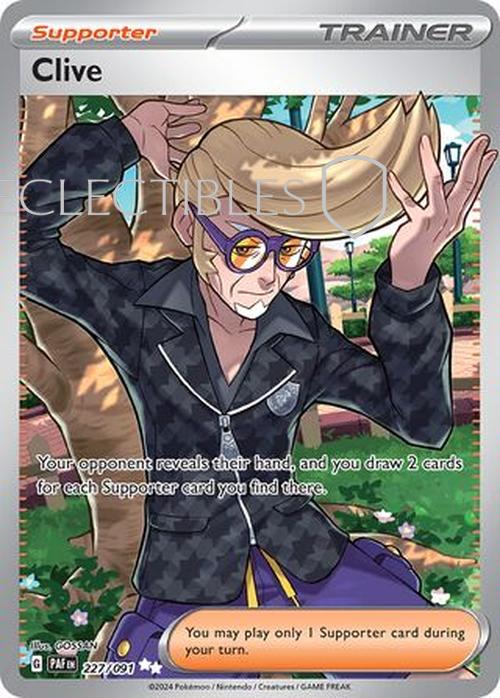 Pokemon Paldean Fates 227/91 Clive