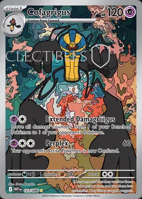 Pokemon White Flare 123/086 Cofagrigus 