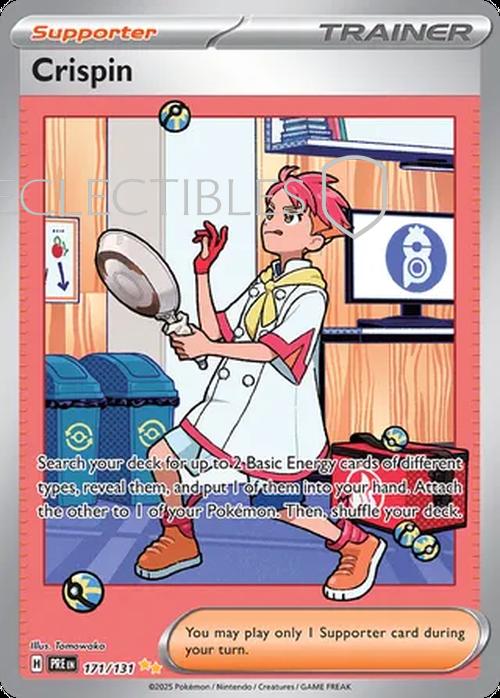 Pokemon Prismatic Evolutions 171/131 Crispin