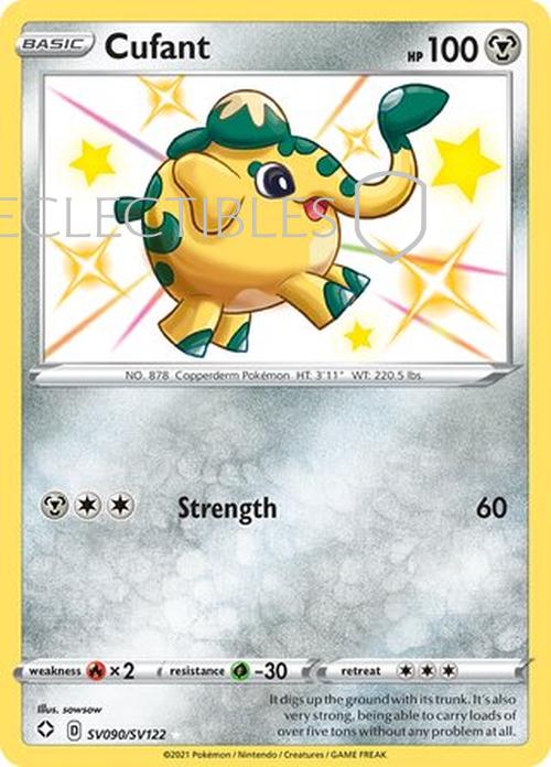 Pokemon Shining Fates SV 090/122 Cufant