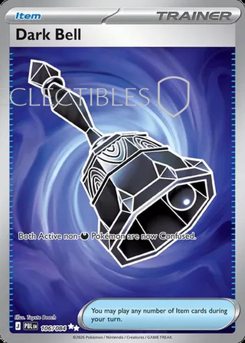 Pokemon pitch black 106/84 Dark Bell