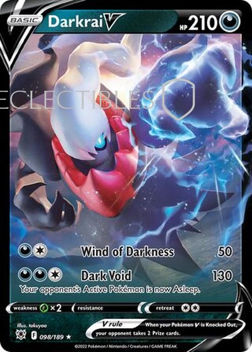 Pokemon Astral Radiance 098/189 Darkrai V