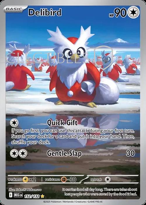 Pokemon Mega Evolutions 152/132 Delibird 