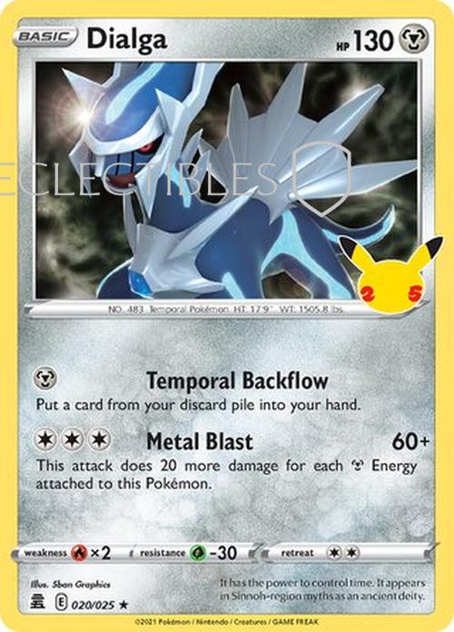 Pokemon Celebrations 020/25 Dialga