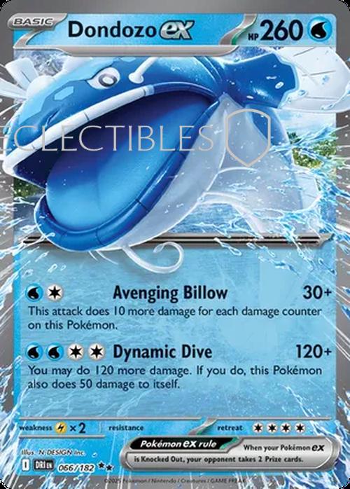 Pokemon Destined Rivals 066/182 Dondozo ex
