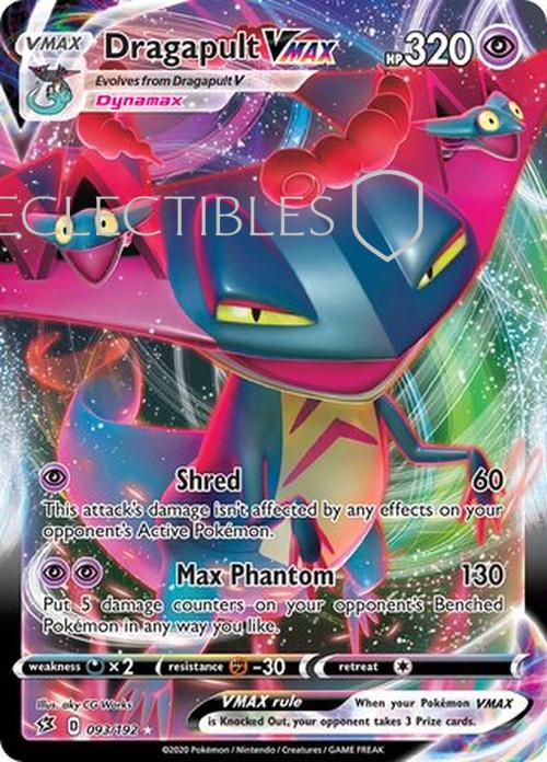 Pokemon Rebel Clash 093/192 Dragapult VMAX