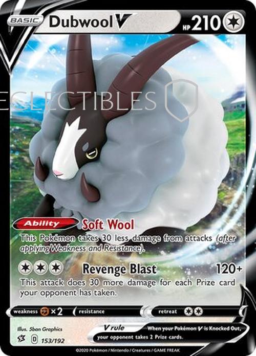 Pokemon Rebel Clash 153/192 Dubwool V
