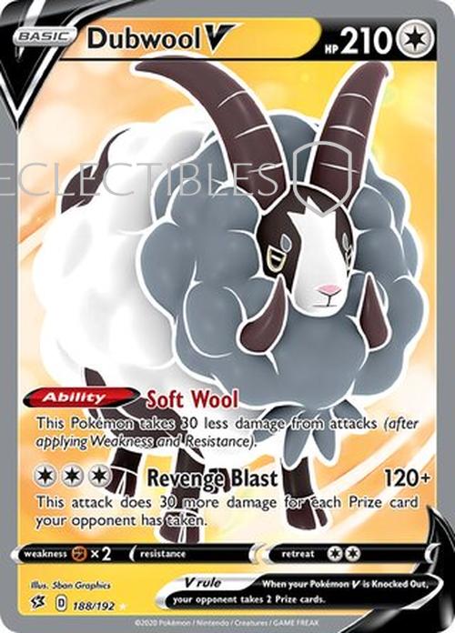 Pokemon Rebel Clash 188/192 Dubwool V