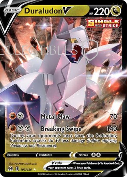 Pokemon Crown Zenith 103/159 Duraludon V