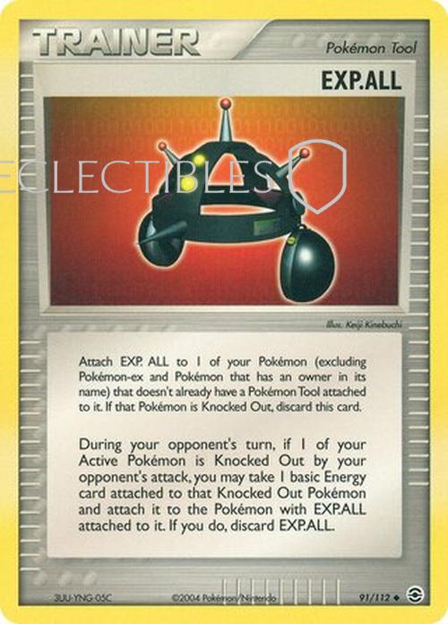 Pokemon EX FireRed & LeafGreen 091/112 EXPReverse Holo
