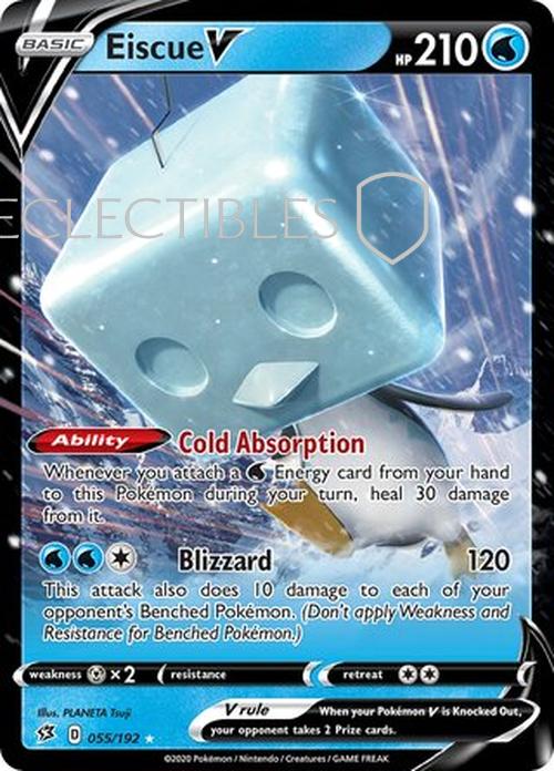 Pokemon Rebel Clash 055/192 Eiscue V
