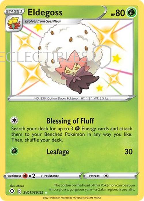 Pokemon Shining Fates SV 011/122 Eldegoss