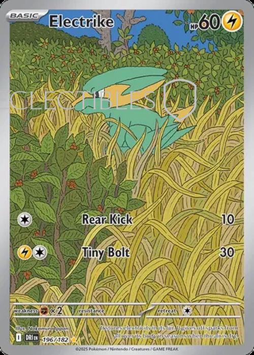 Pokemon Destined Rivals 196/182 Electrike