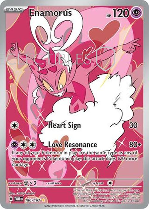 Pokemon Twilight Masquerade 180/167 Enamorus