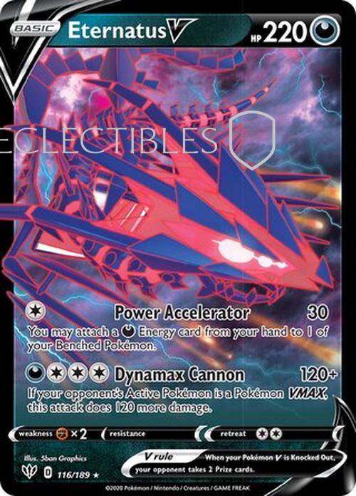 Pokemon Darkness Ablaze 116/189 Eternatus V
