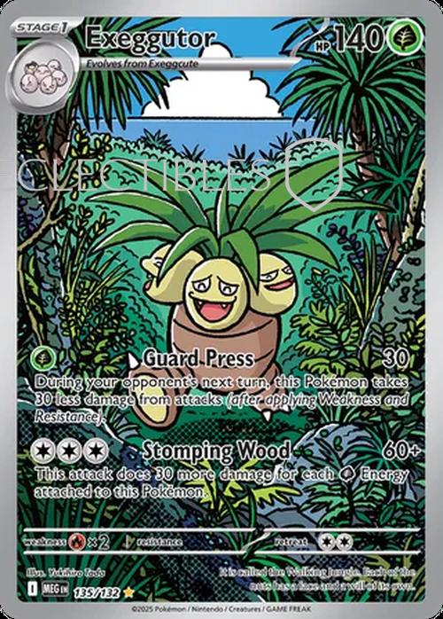 Pokemon Mega Evolutions 135/132 Exeggutor 