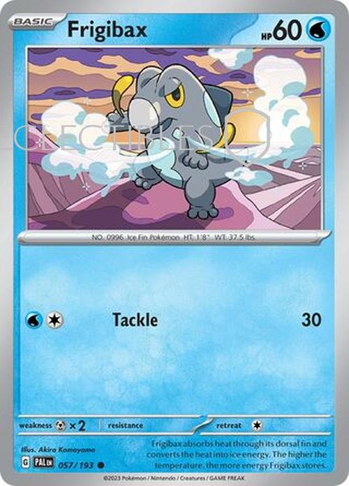Pokemon Paldea Evolved  057/193 Frigibax  Reverse Holo