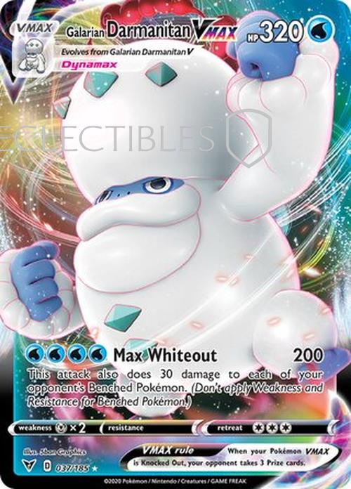 Pokemon Vivid Voltage 037/185 Galarian Darmanitan VMAX