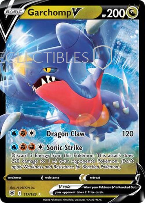 Pokemon Astral Radiance 117/189 Garchomp V