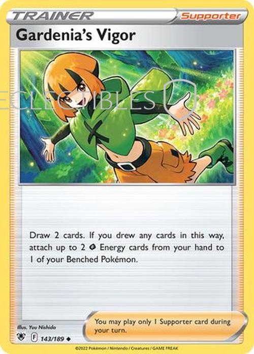 Pokemon Astral Radiance 143/189 Gardenias Vigor Reverse Holo