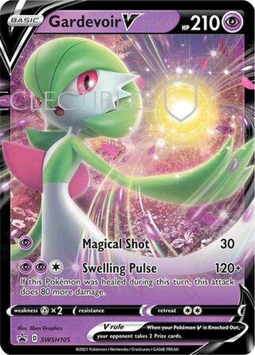 Pokemon SWSH Black Star Promos SWSH 105 Gardevoir V
