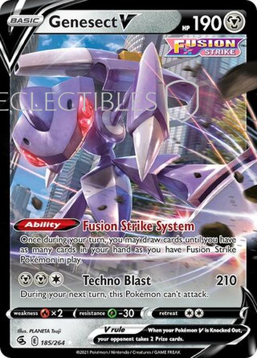 Pokemon Fusion Strike 185/264 Genesect V