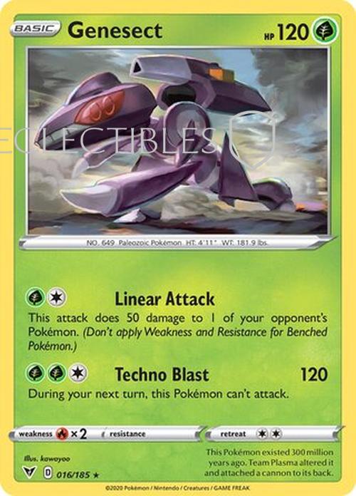 Pokemon Vivid Voltage 016/185 Genesect Holo