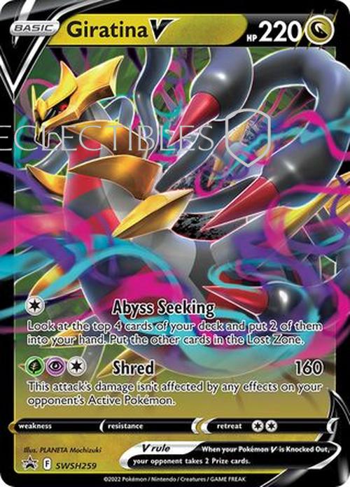 Pokemon SWSH Black Star Promos SWSH 259 Giratina V