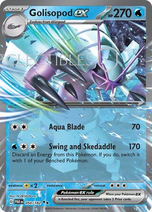 Pokemon Paradox Rift 050/182 Golisopod ex