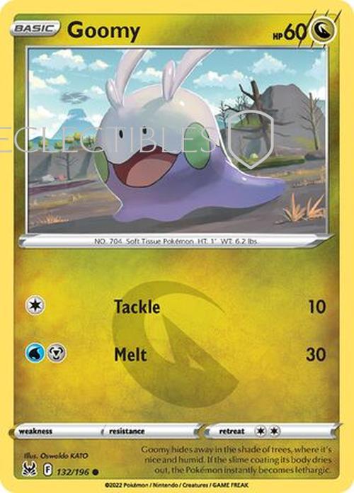 Pokemon Lost Origin 132/196 Goomy  Reverse Holo