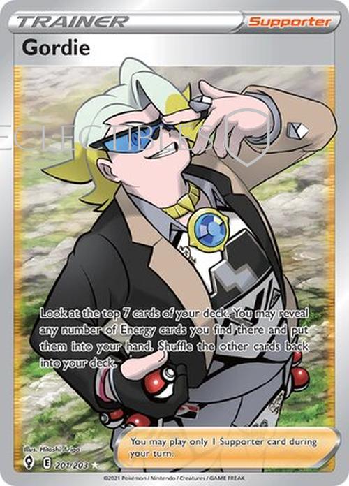 Pokemon Evolving Skies 201/203 Gordie