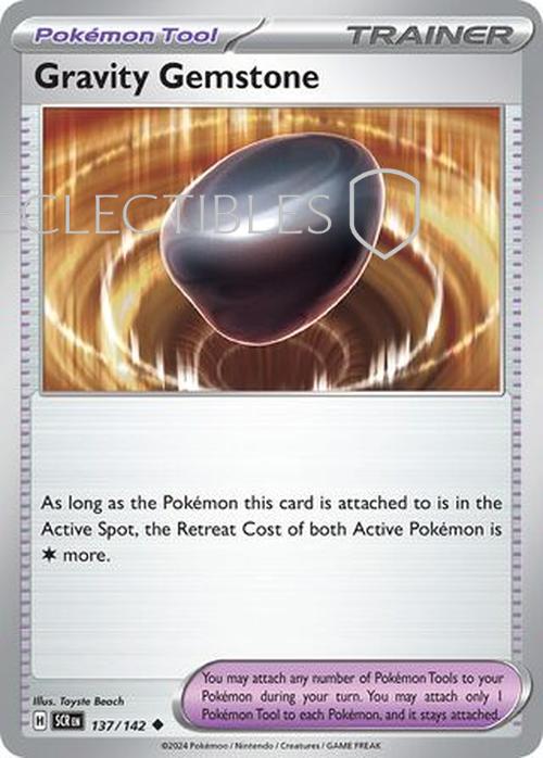 Pokemon Stellar Crown 137/142 Gravity Gemstone  Reverse Holo