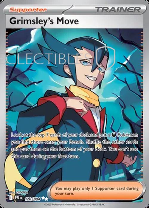 Pokemon Phantasmal Flames 120/094 Grimsleys Move 