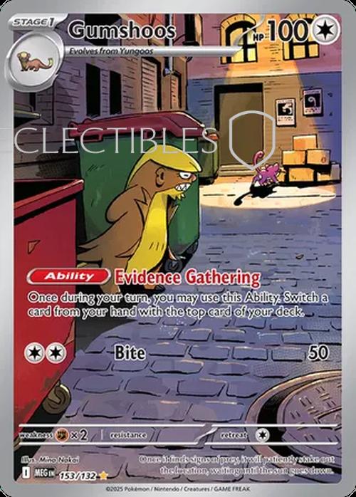 Pokemon Mega Evolutions 153/132 Gumshoos 
