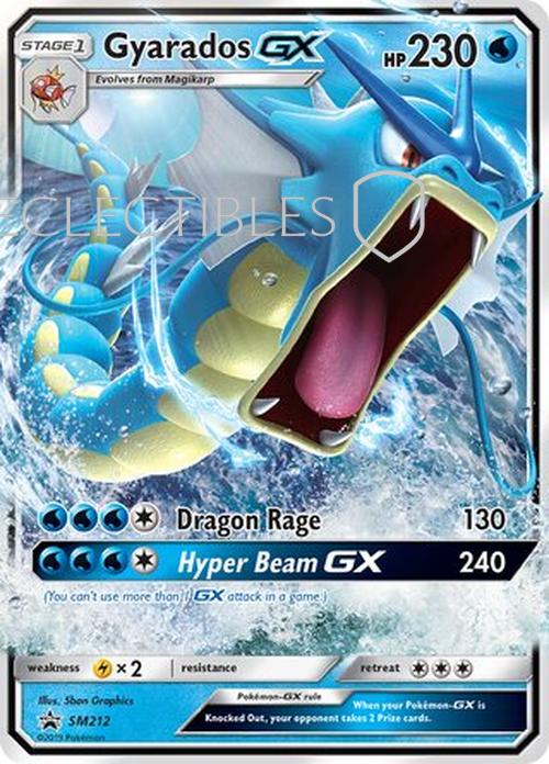 Pokemon SM Black Star Promos SM 212 Gyarados-GX