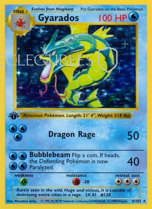 Pokemon Base Set 006/102 Gyarados