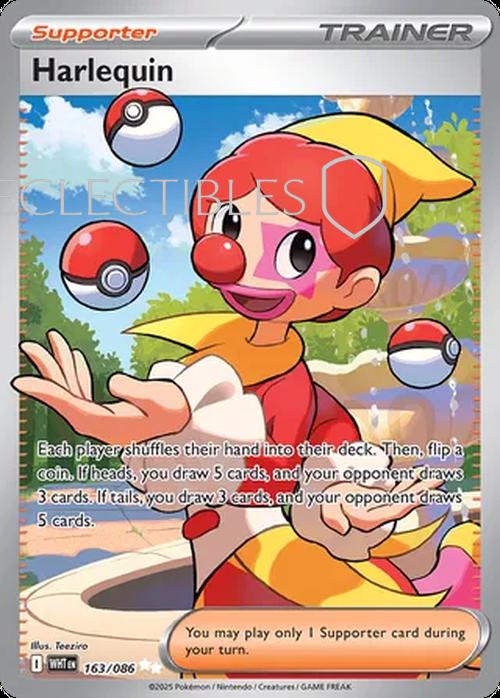 Pokemon White Flare 163/086 Harlequin 