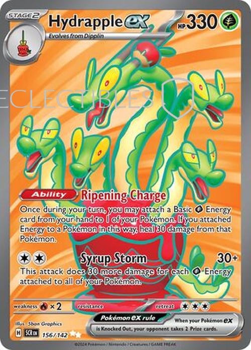 Pokemon Stellar Crown 156/142 Hydrapple ex