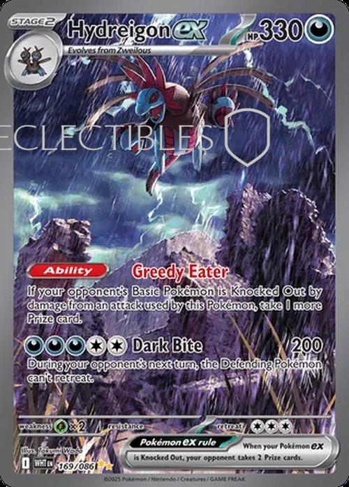 Pokemon White Flare 169/086 Hydreigon ex 