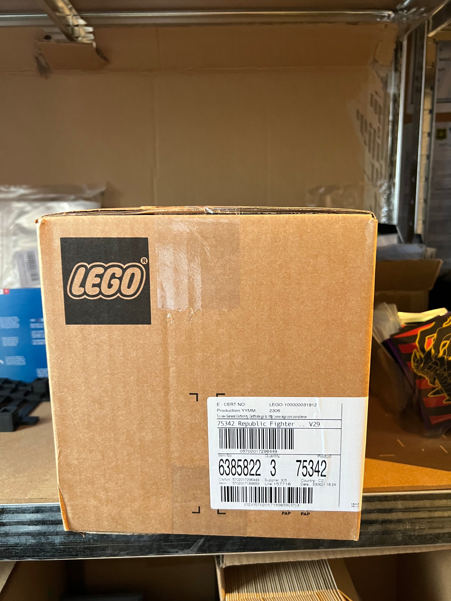 75342 LEGO Star Wars The Clone Wars Republic Fighter Tank x 3 Sealed Case