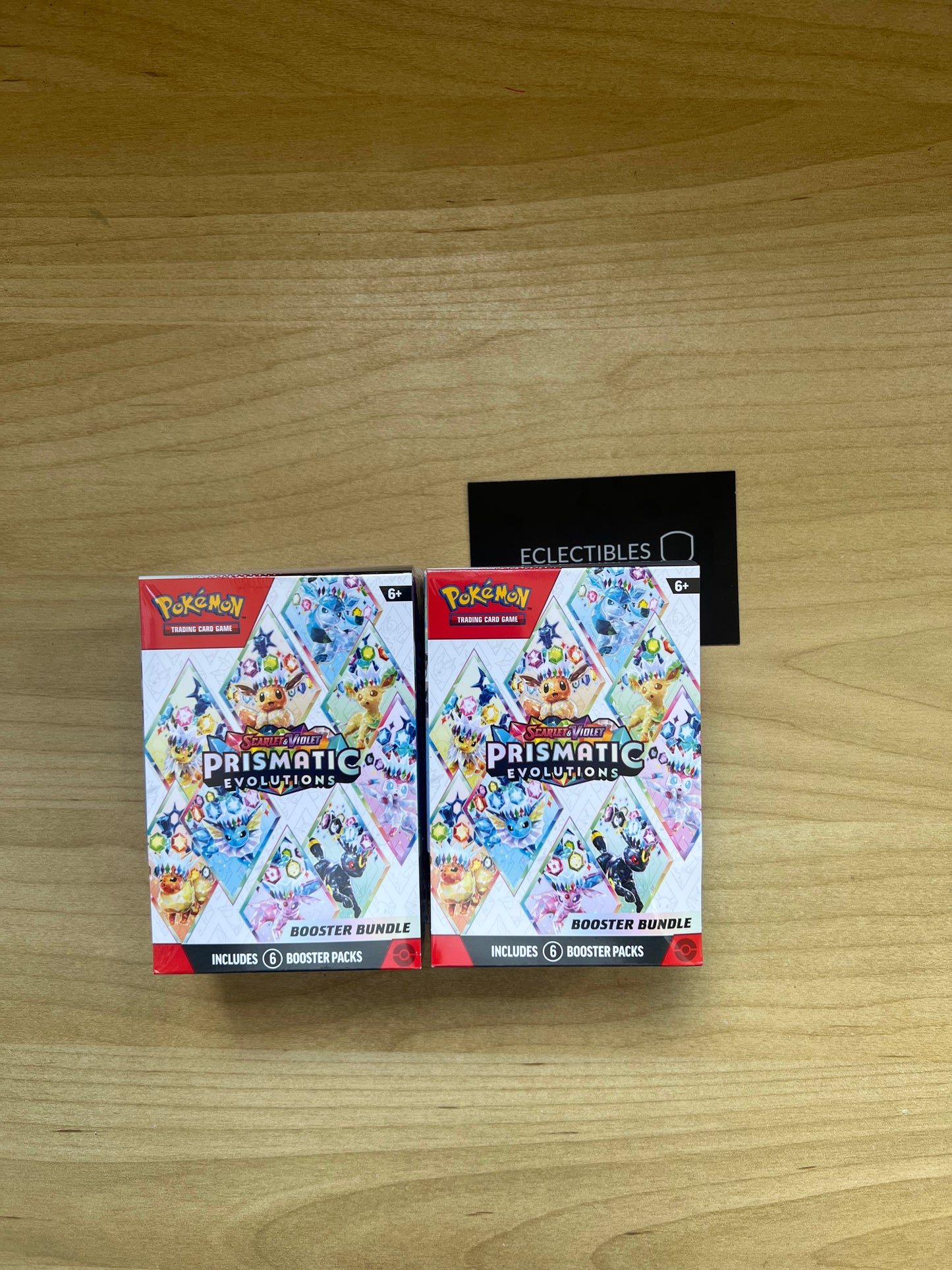 Pokemon Prismatic Evolutions Booster Bundle (6 Packs)