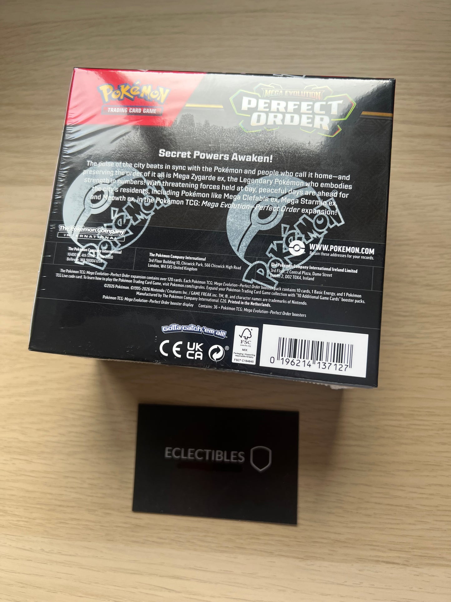 Pokemon Perfect Order Booster Box