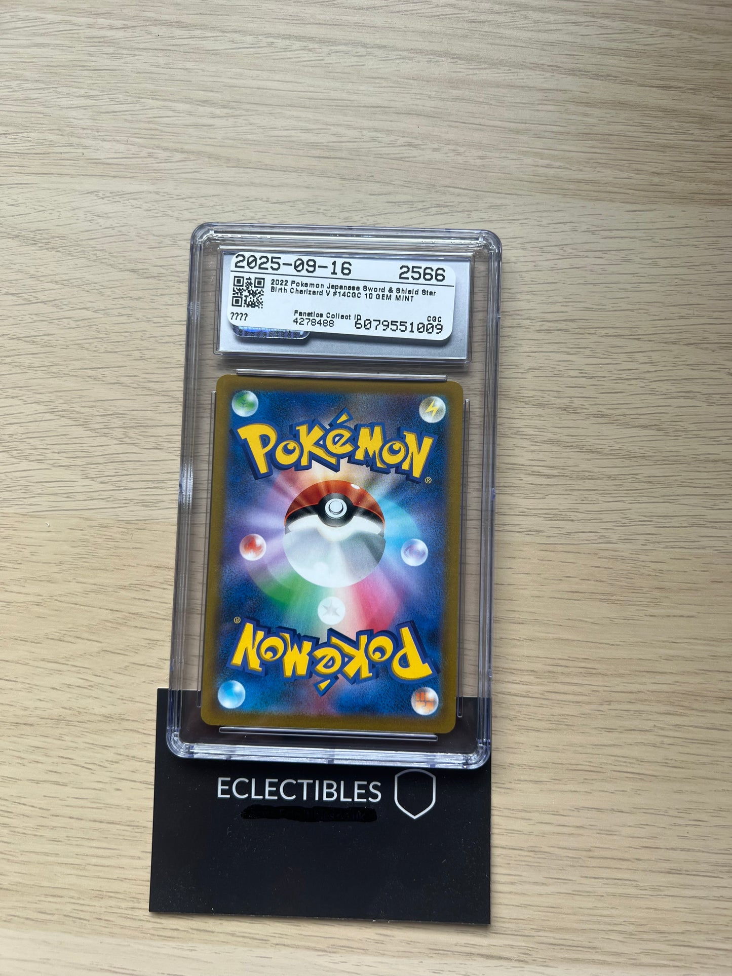 CGC 10 Pokemon Japanese Shiny Treasure ex 115/190 Charizard ex
